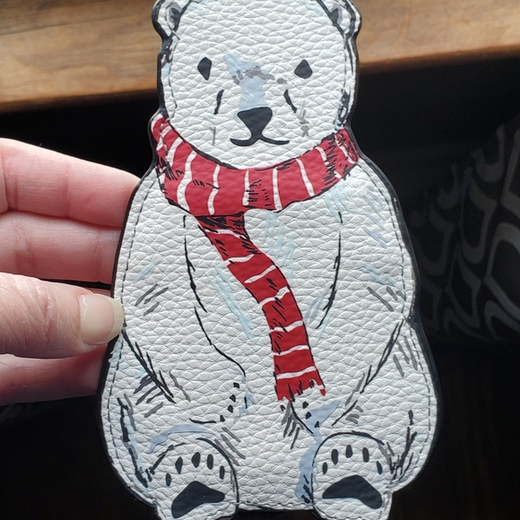 Vera Bradley Beary Merry whimsy luggage tag. NWT - Picture 6 of 6